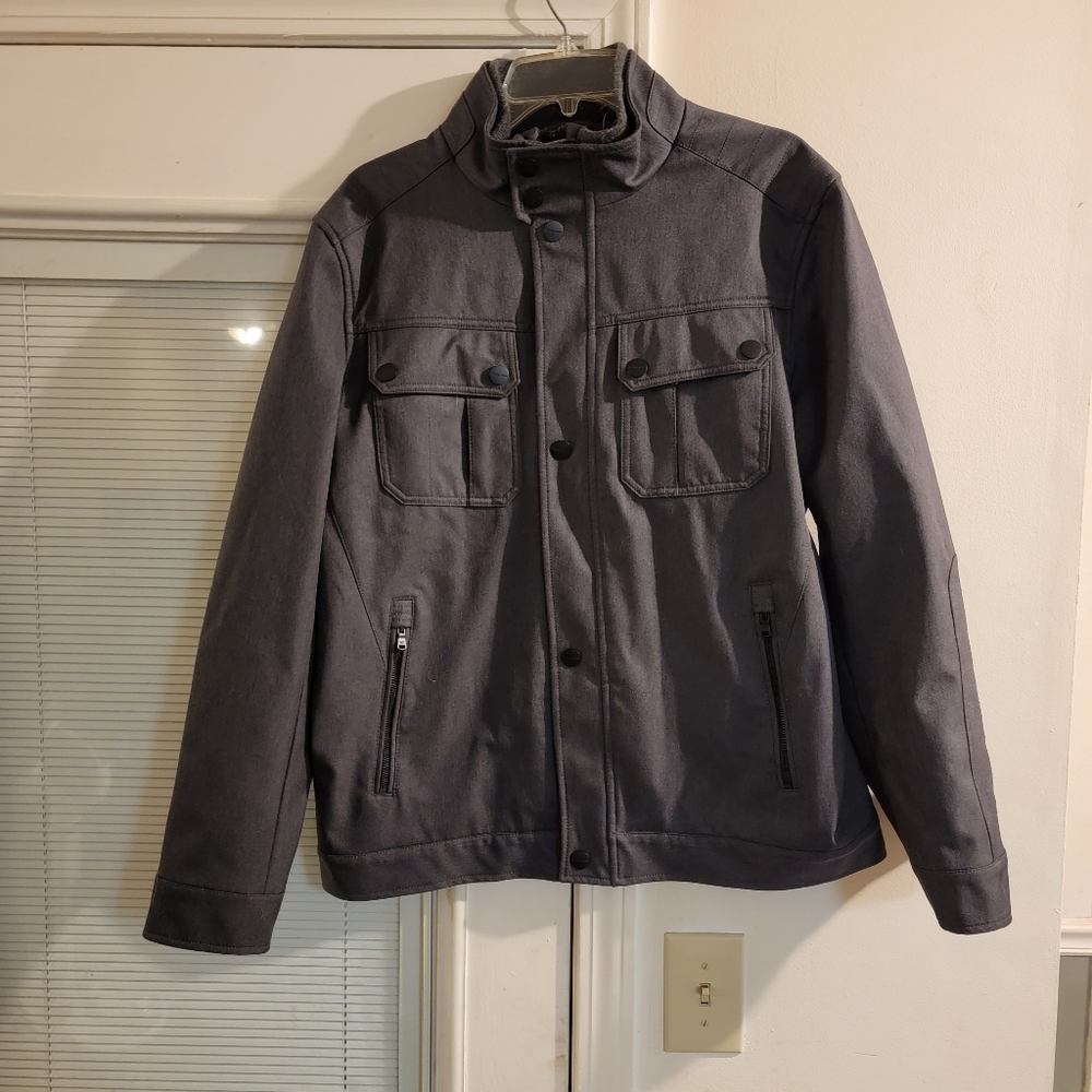 Michael Kors Men’s Coat RN# 121545 Grey Great Condition. Size L